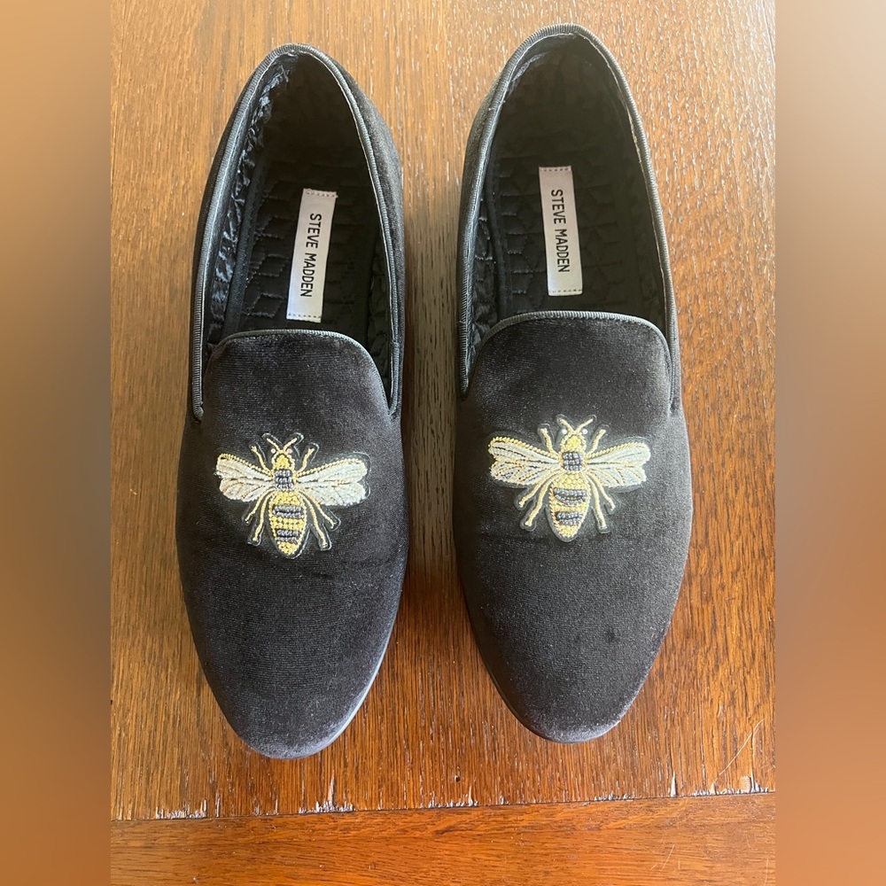 Steve Madden Men's Velvet Dress Slipper Shoes 10.5